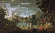 Nicolas Poussin Russian ears Phillips and Eurydice oil painting